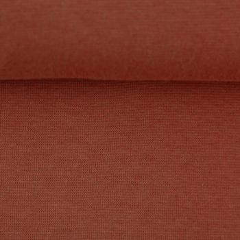 Preview: Swafing Vanessa Baumwoll Jersey Uni Terracotta 712
